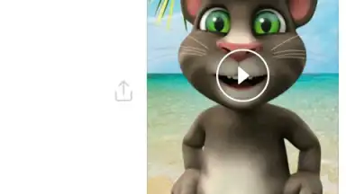 Talking Tom for Messenger скриншот 3