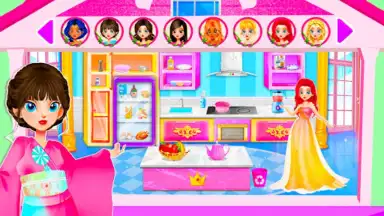 Princess Doll House Decoration скриншот 5