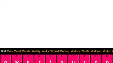 Pink Keyboard скриншот 16