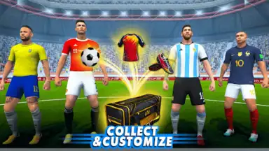 Football Games 2026 Real Kick скриншот 5