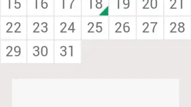 Calendar Monthly скриншот 4