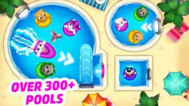 Talking Tom Pool скриншот 2