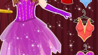 Ballerina Dress Up Doll Dancer скриншот 1