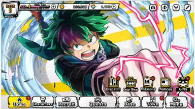 My Hero Ultra Impact скриншот 2