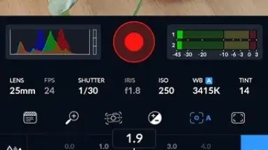 Blackmagic Camera скриншот 7