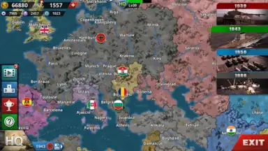 World Conqueror 4-WW2 Strategy скриншот 5