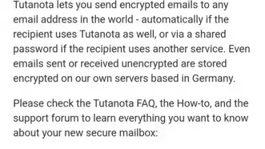 Tuta скриншот 1