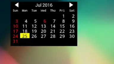 SG Calendar скриншот 1