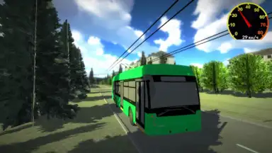 Micro-Trolleybus Simulator скриншот 5
