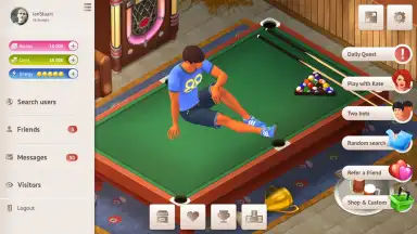 Yareel: 3D Dating Game скриншот 2