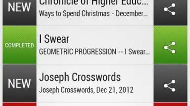Crossword Puzzle скриншот 11