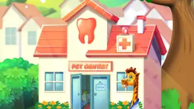 Pet Doctor Kids Dentist Game скриншот 1