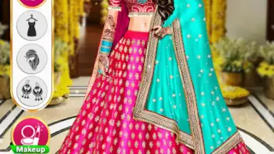 Indian Wedding Dress up games скриншот 12