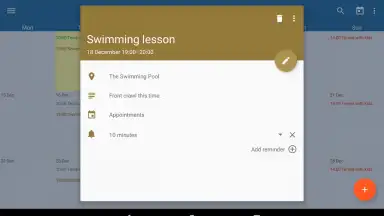 Touch Calendar Free скриншот 10