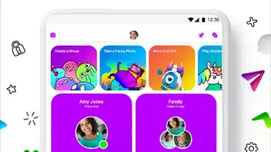 Facebook Messenger Kids скриншот 5