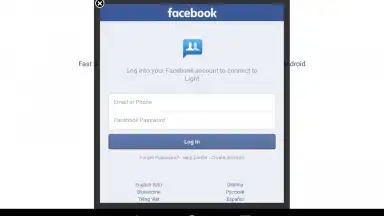 Lite Messenger FB скриншот 2