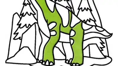 Dino Coloring Game скриншот 6