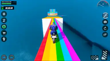 Mega Ramp Stunt - Bike Games скриншот 3