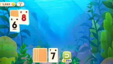 Undersea Solitaire Tripeaks скриншот 9