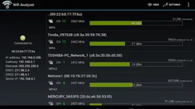 Wifi Analyzer скриншот 3