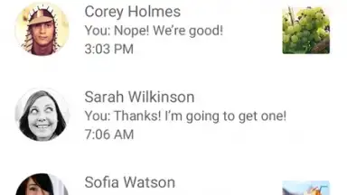 Google Messages скриншот 13