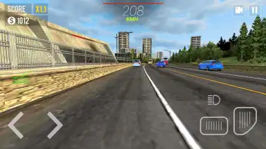 Racing in Car 2021 скриншот 1