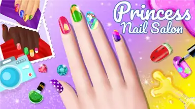 Nail Salon Game Girls Nail art скриншот 4