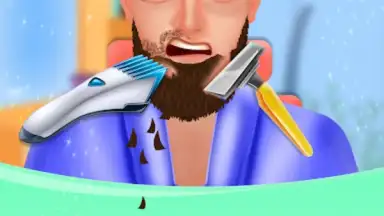 Barber Salon Beard & Hair Game скриншот 3