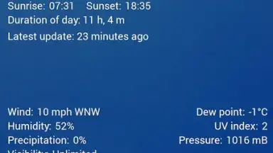 Digital Clock & World Weather скриншот 5