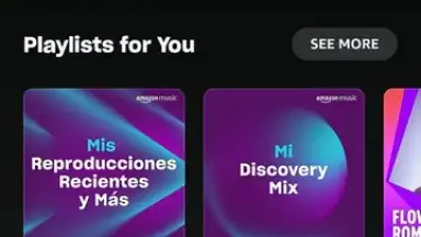 Amazon Music скриншот 1