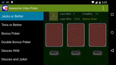 Awesome Video Poker! скриншот 4