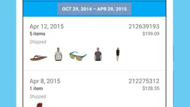 Zappos скриншот 2