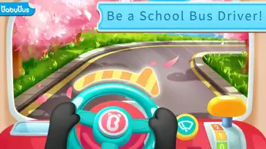 Baby Panda’s School Bus скриншот 12