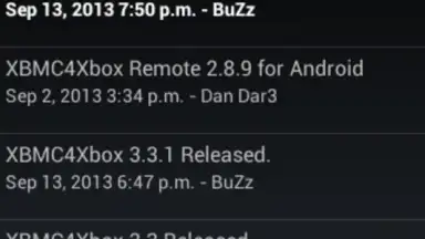 XBMC4Xbox Remote скриншот 7