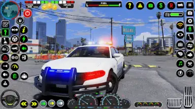 US Police Games Car Games 3D скриншот 5