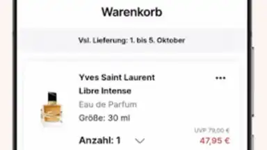 flaconi скриншот 2