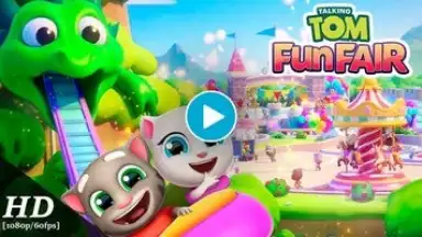 Talking Tom Fun Fair скриншот 1