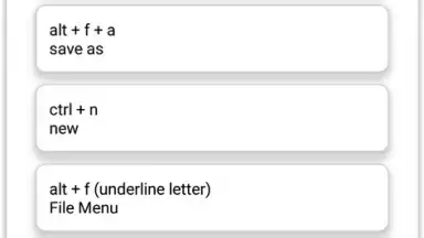 Computers Shortcut Keys скриншот 2