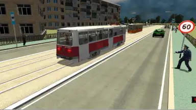 Russian Tram Simulator 3D скриншот 4