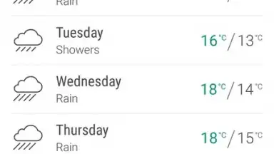 HTC Weather скриншот 1