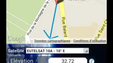 Eutelsat satellite finder скриншот 4