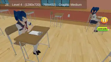 YUMI High School Simulator 3D скриншот 1