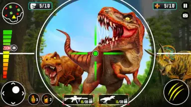 Wild Dinosaur Hunting Attack скриншот 6