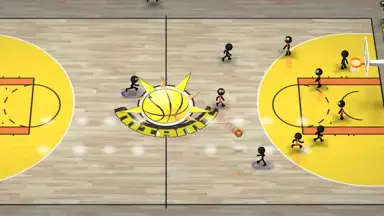 Stickman Basketball скриншот 2