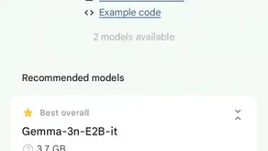 Google AI Edge Gallery скриншот 13