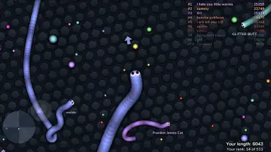 slither.io скриншот 7