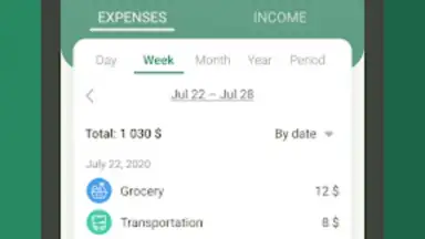Money manager & expenses скриншот 2