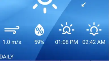 Free Weather Forecast скриншот 1