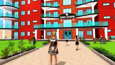 My High School Games Girl Life скриншот 3