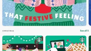 Starbucks скриншот 2